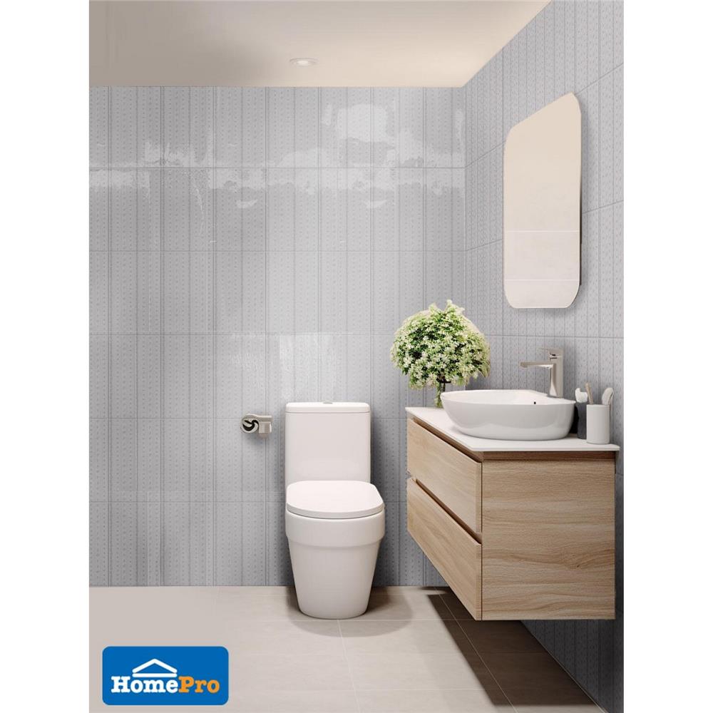 กระเบื้องผนัง 10x16 นิ้ว ภูผา ม่านมัสลิน ชมพู A 1 ตร.ม.