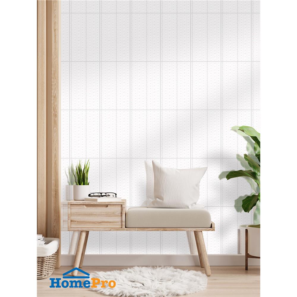 กระเบื้องผนัง 10x16 นิ้ว ภูผา ม่านมัสลิน ชมพู A 1 ตร.ม.