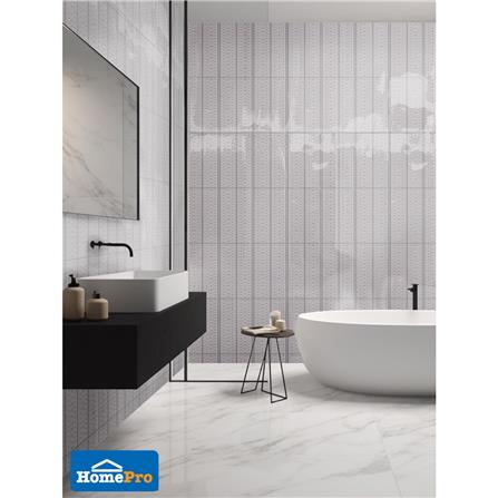 กระเบื้องผนัง 10x16 นิ้ว ภูผา ม่านมัสลิน ชมพู A 1 ตร.ม._2