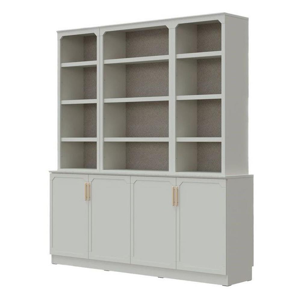 ตู้สูง SB FURNITURE QUINN 19228850 180 ซม. สี MAGIC GREY