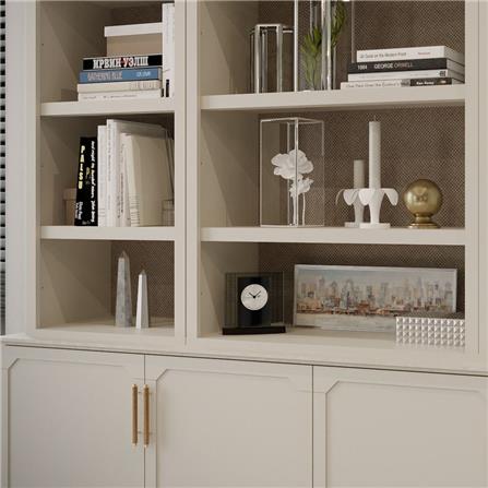 ตู้สูง SB FURNITURE QUINN 19228850 180 ซม. สี MAGIC GREY_4