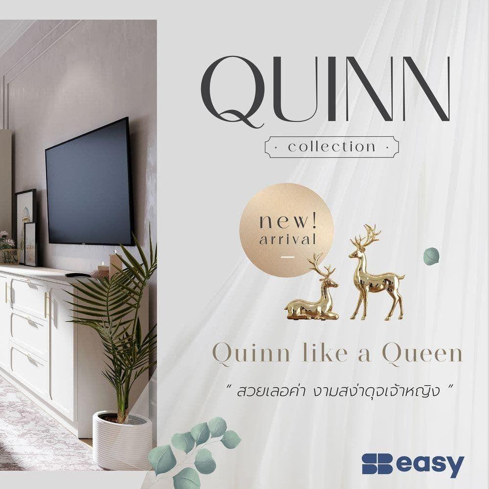 เตียง 3.5 ฟุต SB FURNITURE QUINN 19228840 สี MAGIC GREY