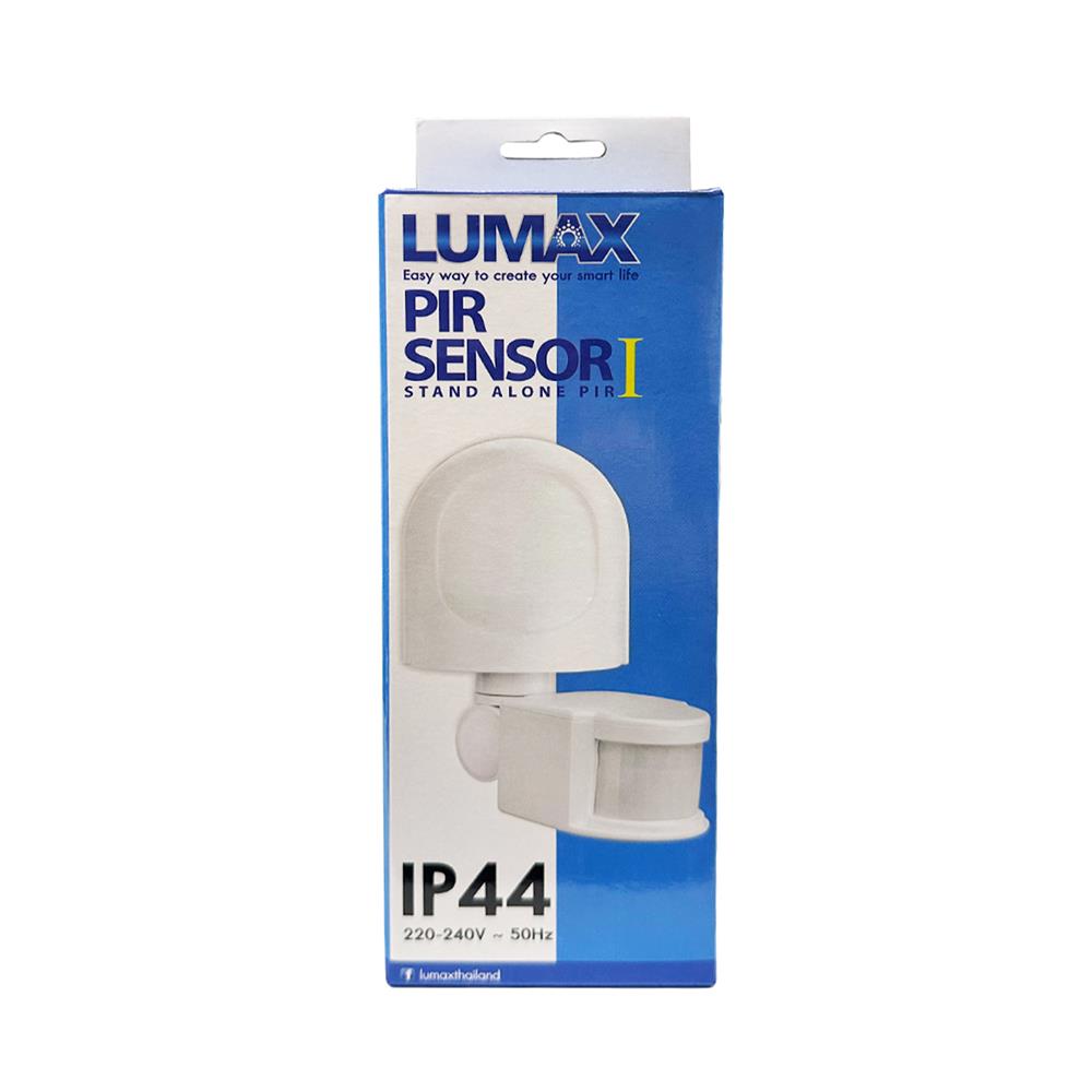 โมชั่นเซนเซอร์แบบติดผนัง LUMAX PIR 54-00313
