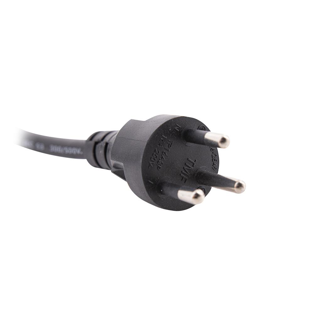 รางปลั๊กไฟ 5 ช่อง 1 สวิตช์ TOSHINO P5315 3 ม. สีขาวเทา