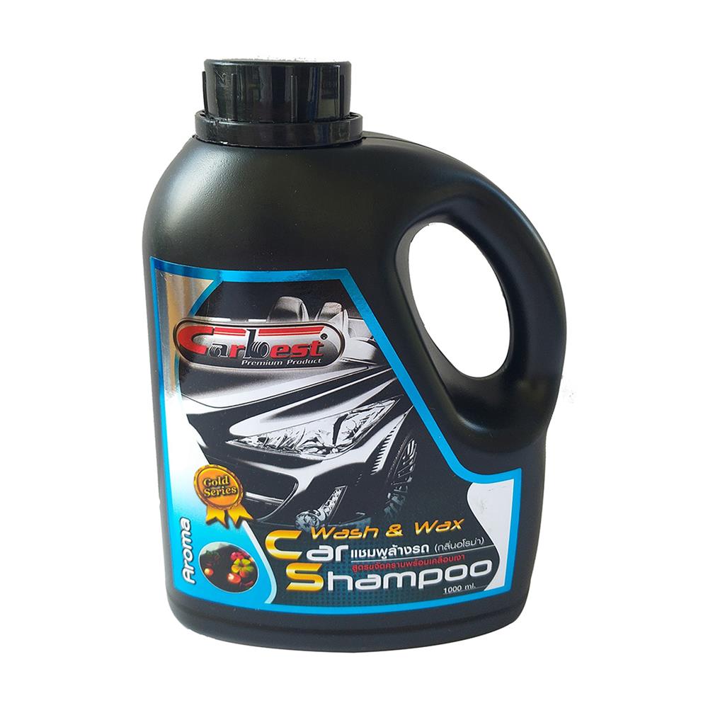 แชมพูล้างพร้อมเคลือบเงารถยนต์ CARBEST กลิ่นอโรม่า 1 ลิตร