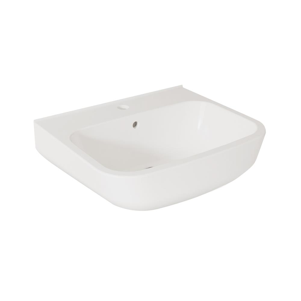 อ่างล้างหน้าแขวน HAFELE 495.60.888  สีขาว