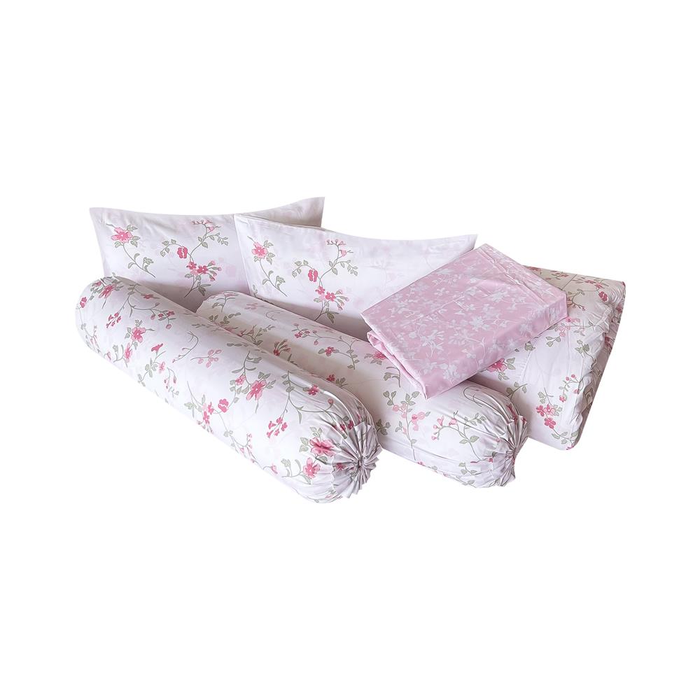 ชุดผ้าปูที่นอน 5 ฟุต 6 ชิ้น STEVENS SOFTEX LL13