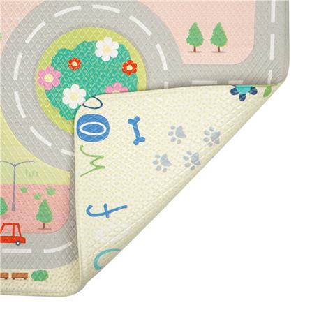 แผ่นอเนกประสงค์ HOME LIVING STYLE ROAD PLAY 135X185 ซม. สีชมพู_2