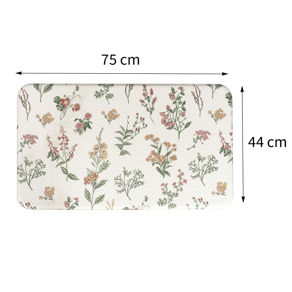 แผ่นอเนกประสงค์ HOME LIVING STYLE FLEUR 44X75 ซม. สีครีม