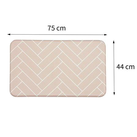 แผ่นอเนกประสงค์ HOME LIVING STYLE HAYDEN 44X75 ซม. สีครีม_8