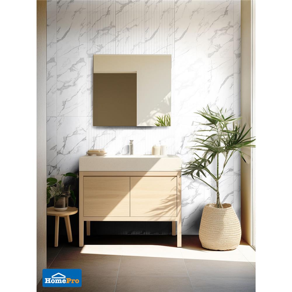 กระเบื้องผนัง 30x60 ซม. TARA ฮาโมนี่ ไวท์ 0.9 ตร.ม.