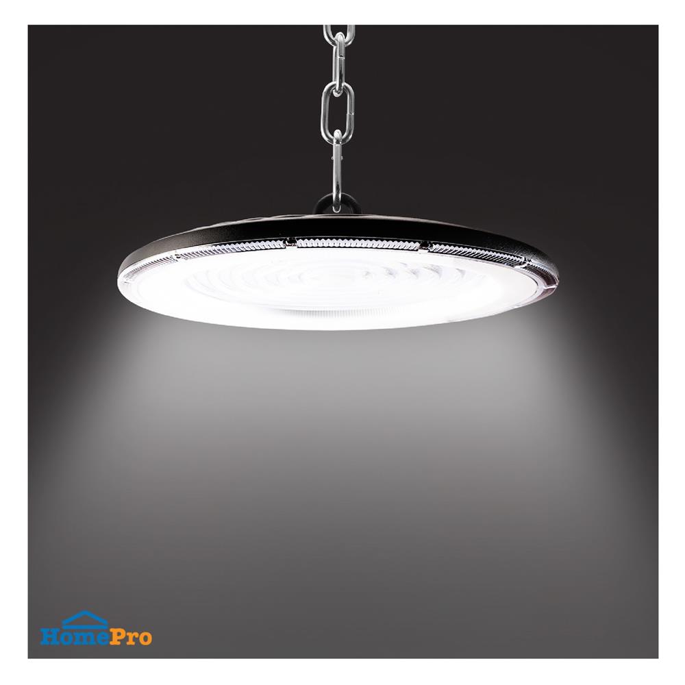 โคมไฮเบย์ LED EVE EXTRA 200 วัตต์ DAYLIGHT สีดำ