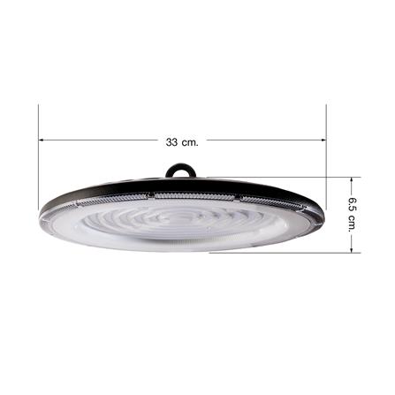 โคมไฮเบย์ LED EVE EXTRA 200 วัตต์ DAYLIGHT สีดำ_6