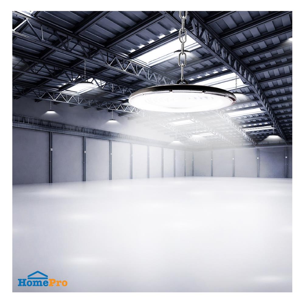 โคมไฮเบย์ LED EVE EXTRA 300 วัตต์ DAYLIGHT สีดำ