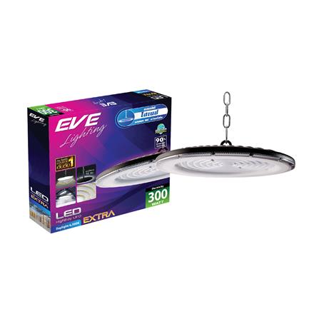 โคมไฮเบย์ LED EVE EXTRA 300 วัตต์ DAYLIGHT สีดำ_3