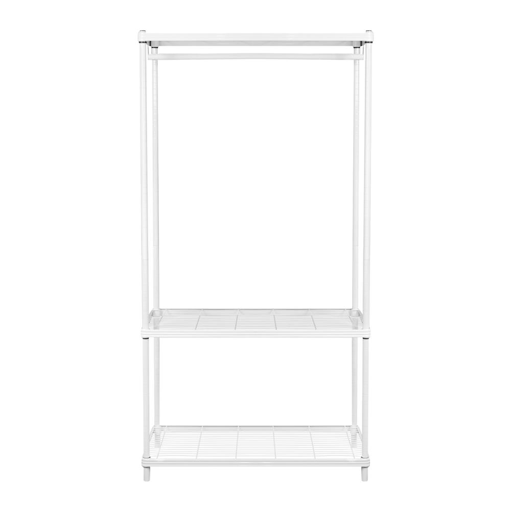 ตู้เสื้อผ้าราวแขวน PLIM LINEAR WR90-1-180 สีขาว