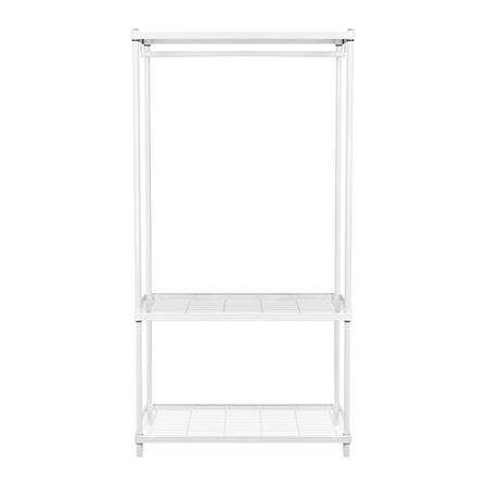 ตู้เสื้อผ้าราวแขวน PLIM LINEAR WR90-1-180 สีขาว_1