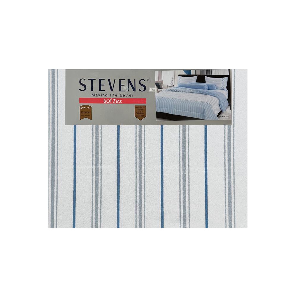 ชุดผ้าปูที่นอน 5 ฟุต 5 ชิ้น STEVENS SOFTEX PC20