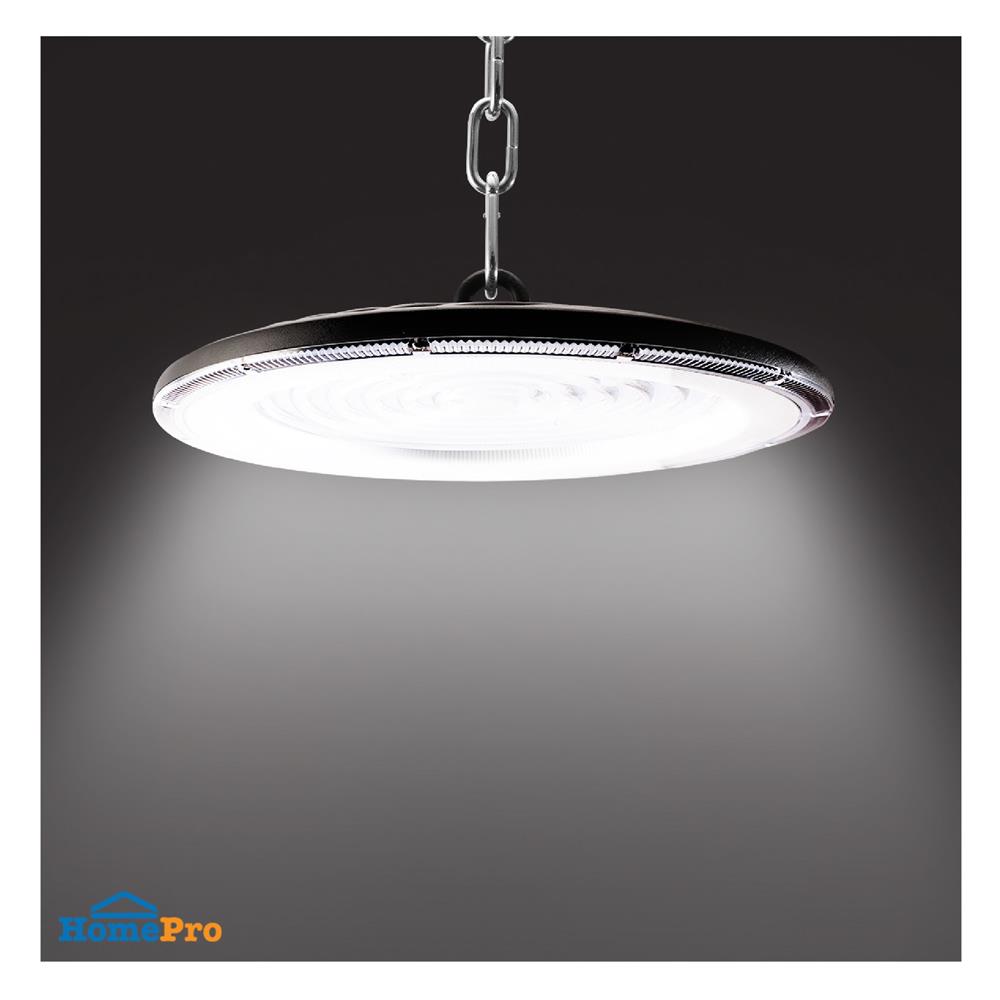 โคมไฮเบย์ LED EVE EXTRA 100 วัตต์ DAYLIGHT สีดำ