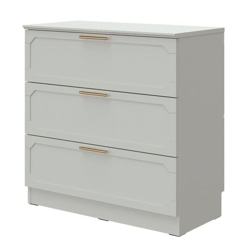 ตู้ลิ้นชัก 3 ลิ้นชัก SB FURNITURE QUINN 19228844 80 ซม. สี MAGIC GREY