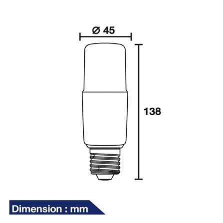 หลอด LED BEC PICO 12 วัตต์ DAYLIGHT E27_4