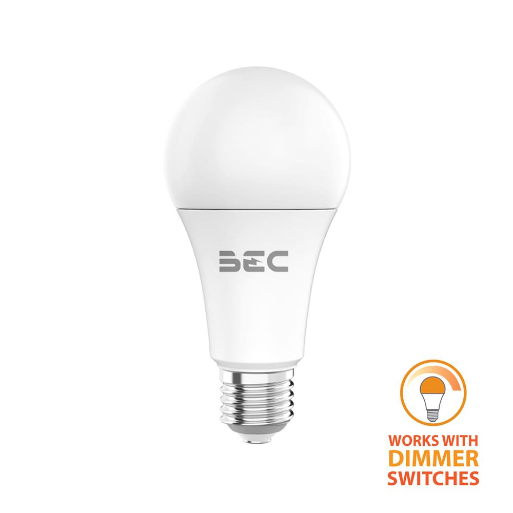 หลอด LED BEC 9 วัตต์ WARM WHITE E27