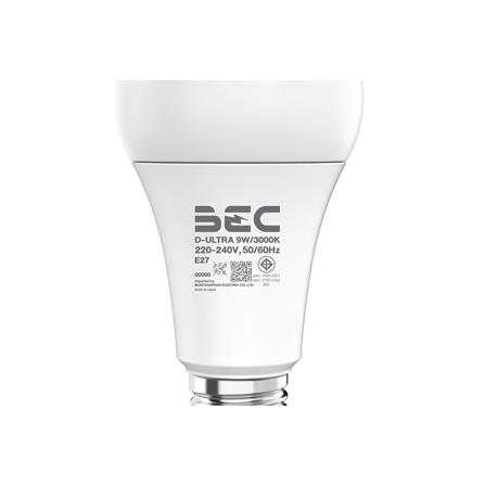 หลอด LED BEC 9 วัตต์ WARM WHITE E27_4