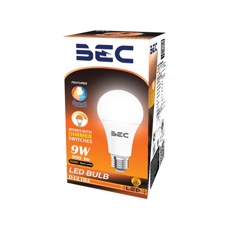 หลอด LED BEC 9 วัตต์ WARM WHITE E27_1