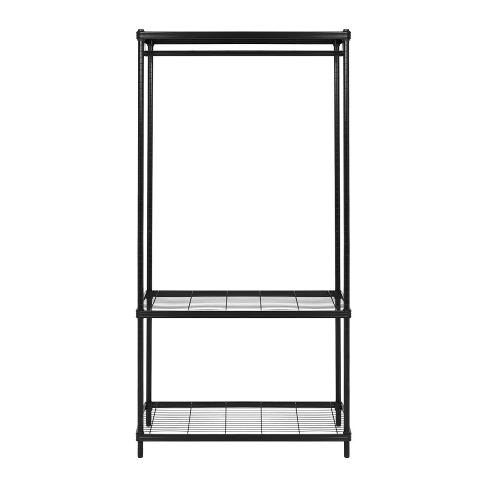 ตู้เสื้อผ้าราวแขวน PLIM LINEAR WR90-1-180 สีดำ