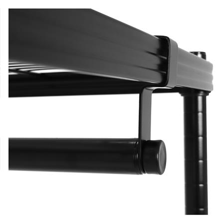 ตู้เสื้อผ้าราวแขวน PLIM LINEAR WR90-1-180 สีดำ_2