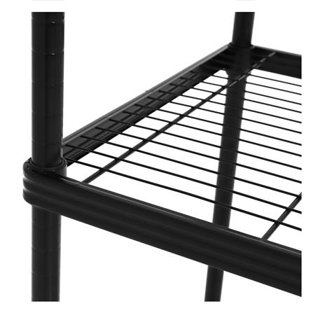 ตู้เสื้อผ้าราวแขวน PLIM LINEAR WR90-1-180 สีดำ_3