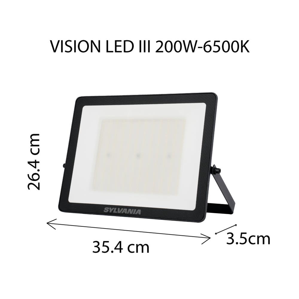 สปอตไลท์ภายนอก LED SYLVANIA VISION3 200 วัตต์ DAYLIGHT