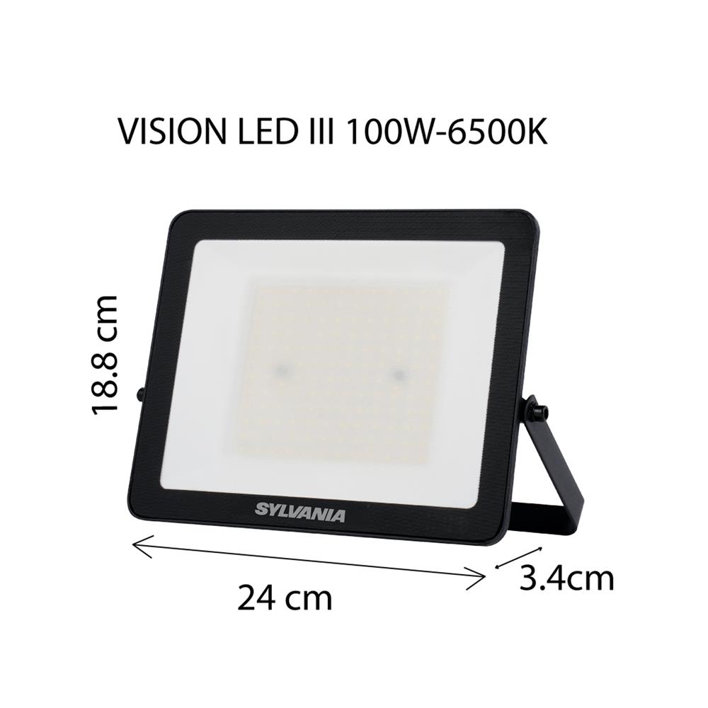 สปอตไลท์ภายนอก LED SYLVANIA VISION3 100 วัตต์ DAYLIGHT