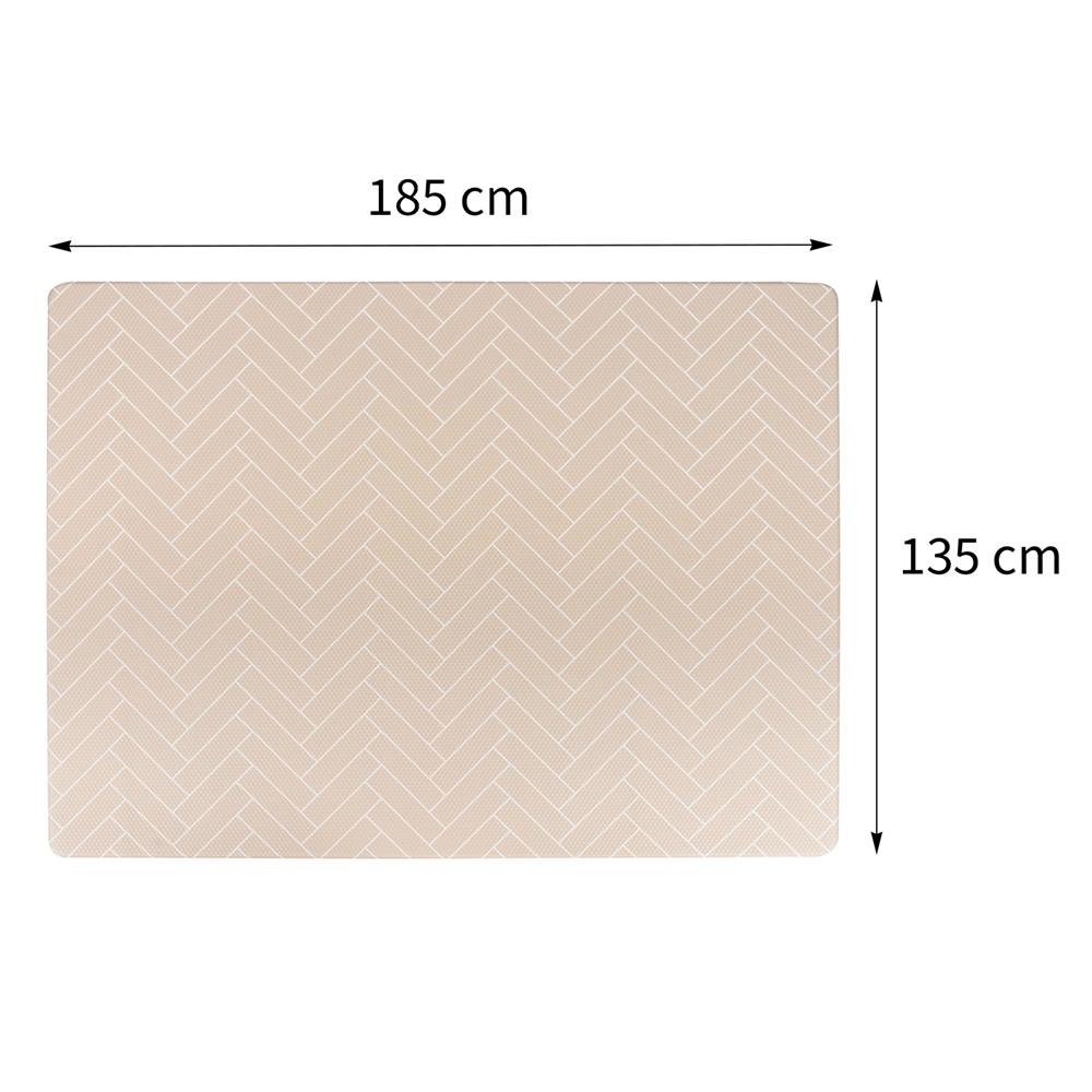 แผ่นอเนกประสงค์ HOME LIVING STYLE HAYDEN 135X185 ซม. สีครีม