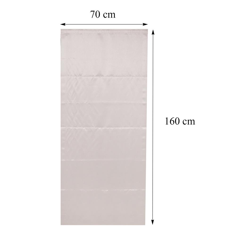 ม่านพับ HOME LIVING STYLE NELSON 70X160 ซม. สีเทา