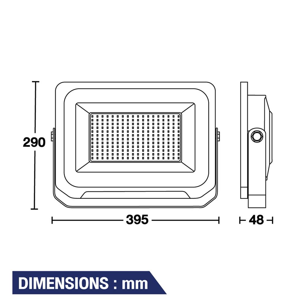 สปอตไลท์ภายนอก LED BEC SPEED 200 วัตต์ DAYLIGHT