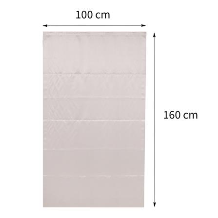 ม่านพับ HOME LIVING STYLE NELSON 100X160 ซม. สีเทา_7