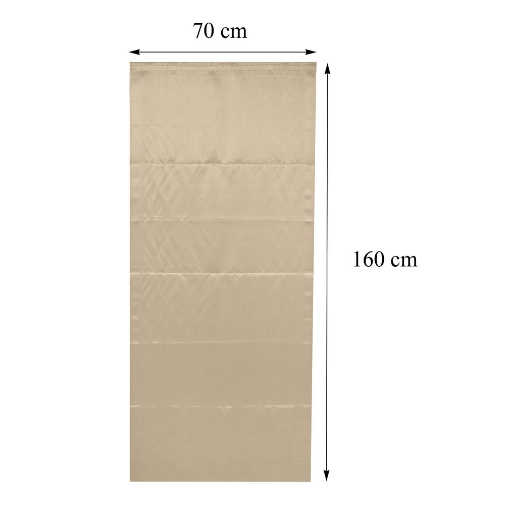 ม่านพับ HOME LIVING STYLE NELSON 70X160 ซม. สีน้ำตาล