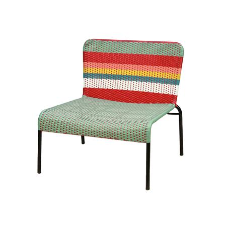 ชุดสนามหวายเทียม 2 ที่นั่ง SPRING BLOSSOM สีเบจ/แดง_8