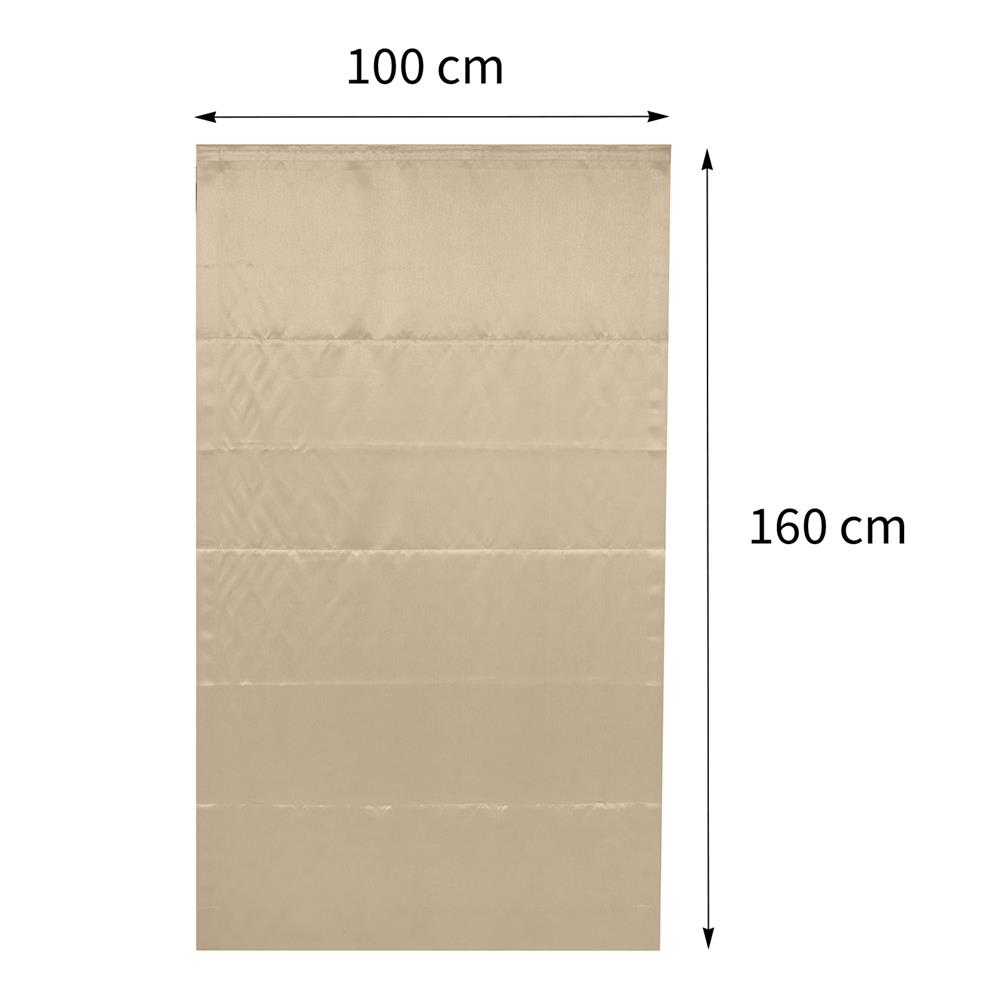 ม่านพับ HOME LIVING STYLE NELSON 100X160 ซม. สีน้ำตาล