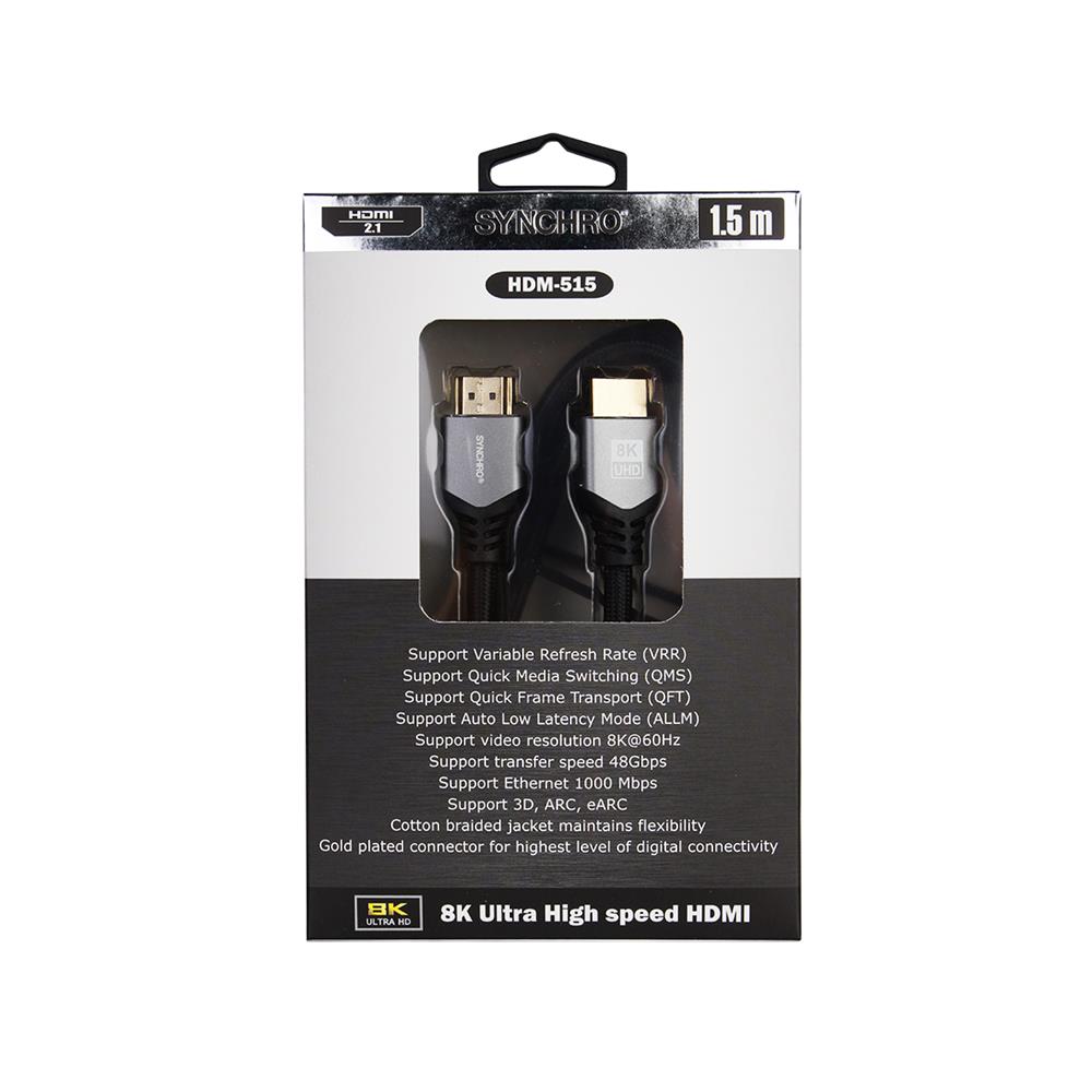 สายสัญญาณ HDMI SYNCHRO HDM-515 1.5 เมตร