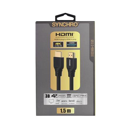 สายสัญญาณ HDMI SYNCHRO HDM-115 1.5 เมตร_1