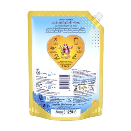 น้ำยาปรับผ้านุ่ม COMFORT ULTRA น้ำเดียว 1250 มล. ฟ้า_1