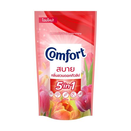 น้ำยาปรับผ้านุ่ม COMFORT 500 มล. กลิ่นสวนดอกทิวลิป แพ็ก 3 ชิ้น_2