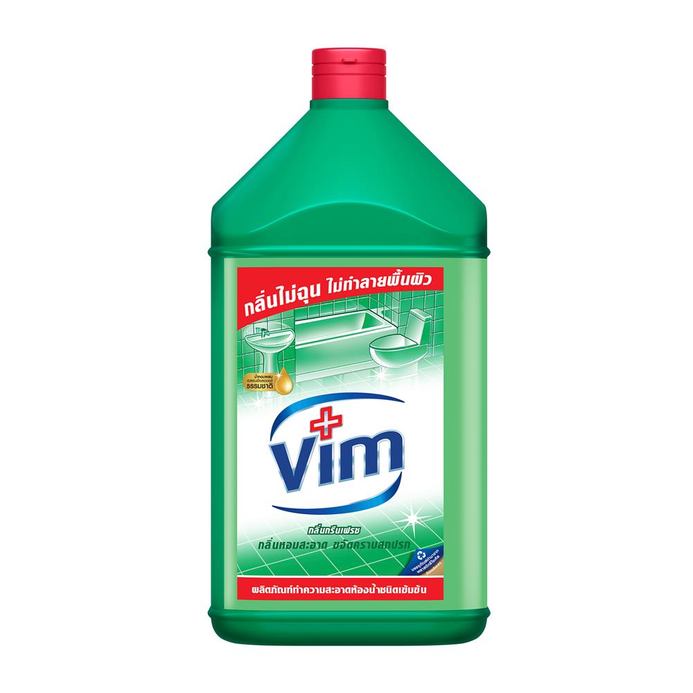 น้ำยาทำความสะอาดห้องน้ำ VIM 3500 มล. GREEN FRESH