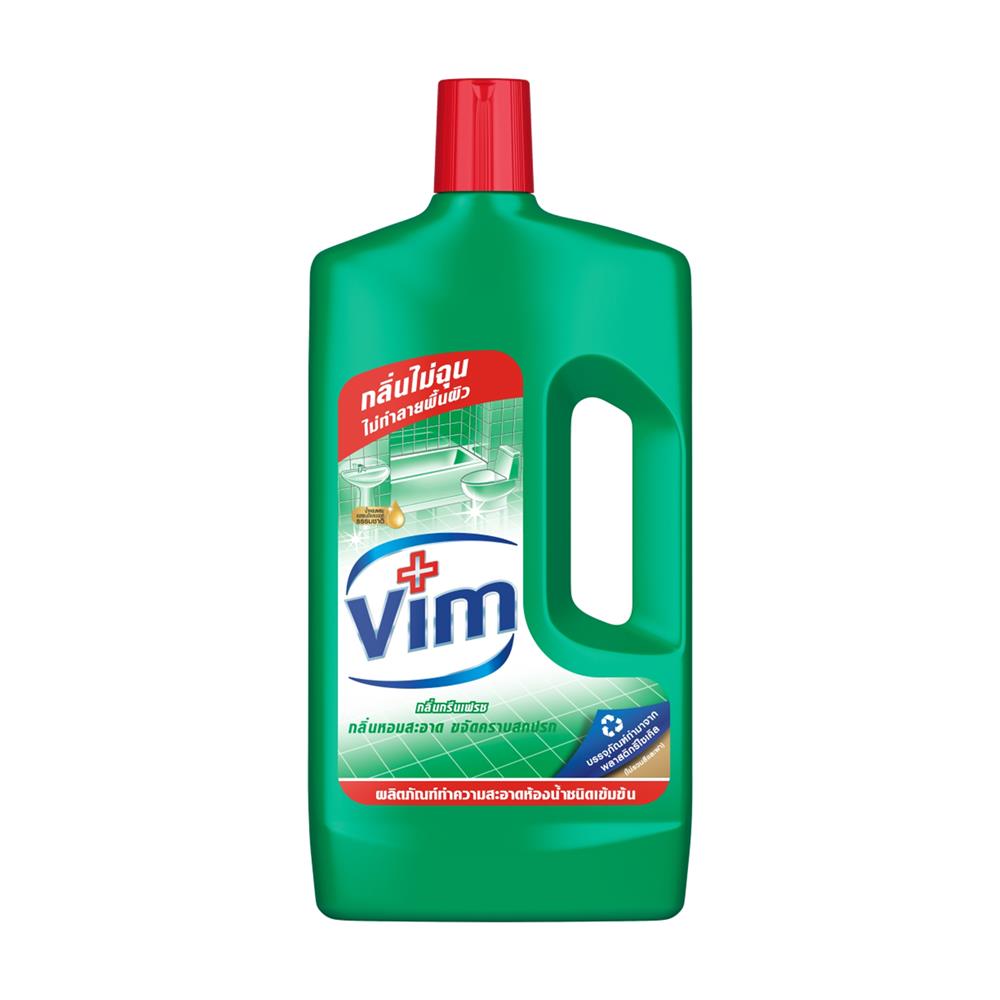 น้ำยาทำความสะอาดห้องน้ำ VIM 900 มล. GREEN FRESH