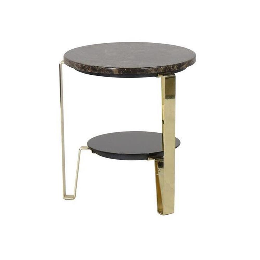 โต๊ะข้าง SB FURNITURE HEZTIARA 19122946 สีดำ/ทอง