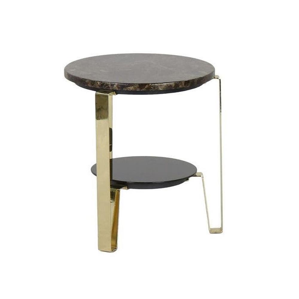 โต๊ะข้าง SB FURNITURE HEZTIARA 19122946 สีดำ/ทอง