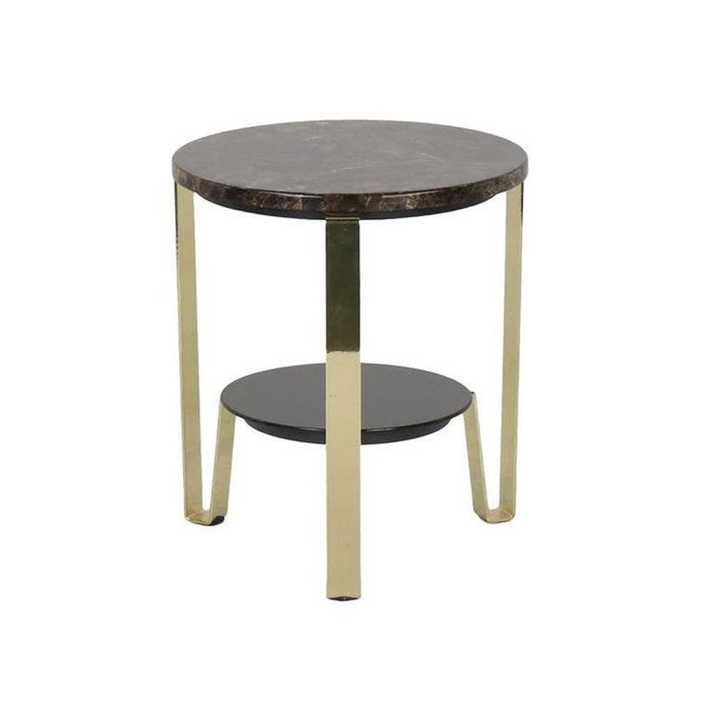 โต๊ะข้าง SB FURNITURE HEZTIARA 19122946 สีดำ/ทอง