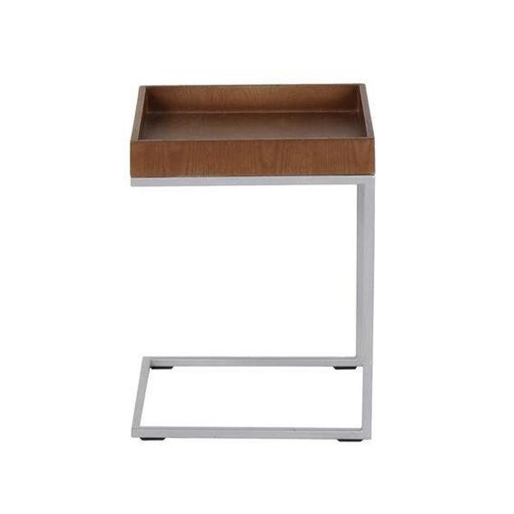 โต๊ะข้าง SB FURNITURE ART 19109630 40 ซม. สีไม้เข้ม